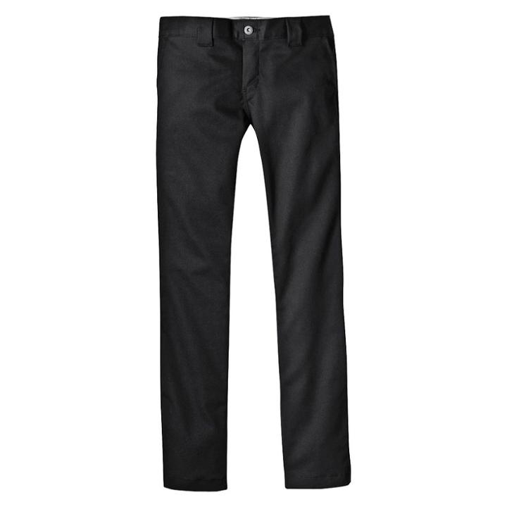 Dickies Boys' Flex Skinny Fit Straight Leg Pants - Black