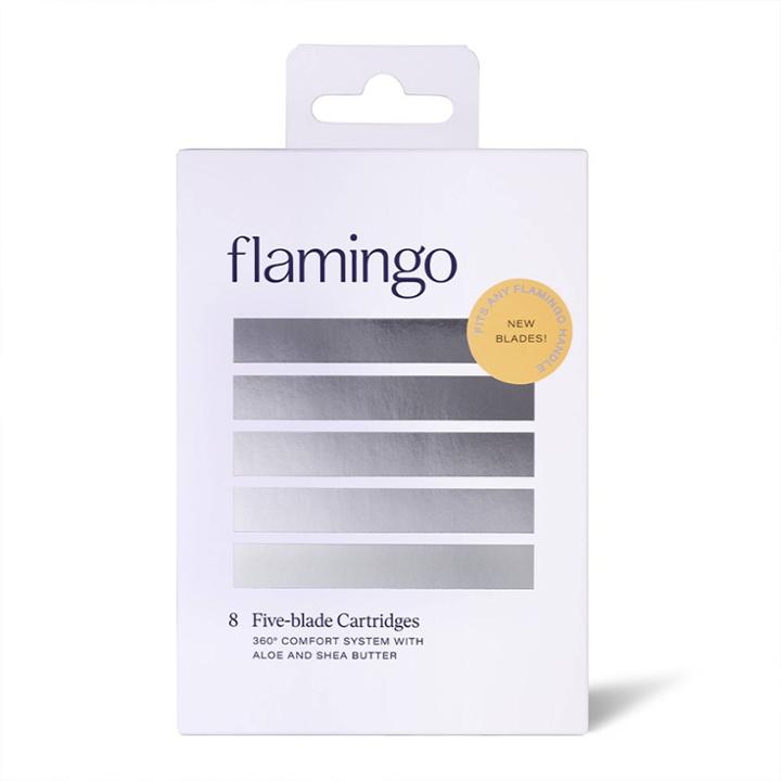 Flamingo Women's Razor Blade Refills - 5-blade Refill Cartridges