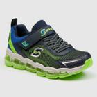 S Sport By Skechers Boys' See Kai Run Basics Jox Striped Performance Athletic Shoes - Blue 13, Toddler Boy's