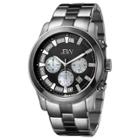 Target Men's Jbw Jb-6218-a Delano Japanese Movement Stainless Steel Real Diamond Watch -