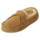 Men's Brumby Suede Moccasin Slippers - Chestnut (brown)