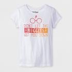 Girls' Harry Potter Muggles Graphic Short Sleeve T-shirt - White