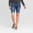 Women's High-rise Short Jean Shorts - Universal Thread Dark Wash 00, Women's, Blue