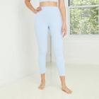Women's High-waisted Ribbed 7/8 Leggings - Joylab