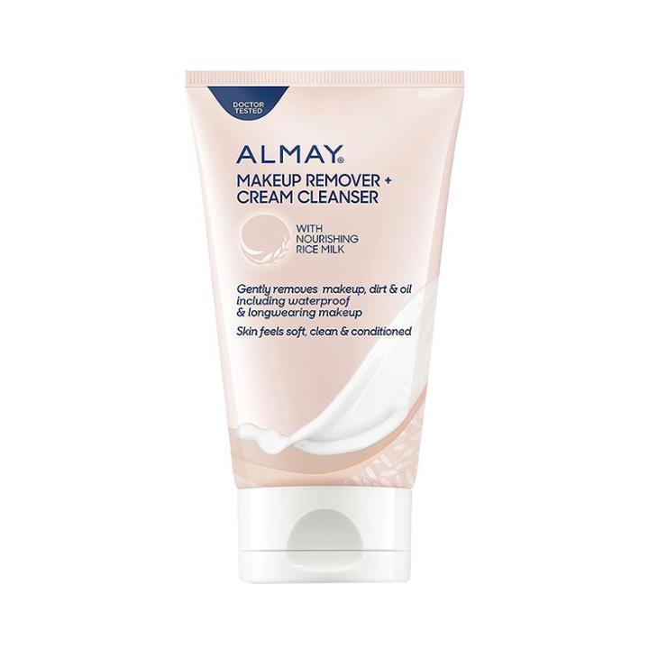 Almay Makeup Remover + Cream Cleanser - 4.5 Fl Oz, Cleansing Cream