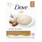 Dove Beauty Purely Pampering Shea Butter With Warm Vanilla Beauty Bar Soap - 8pk