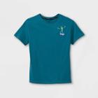 Boys' 'skate City' Graphic Short Sleeve T-shirt - Art Class Teal