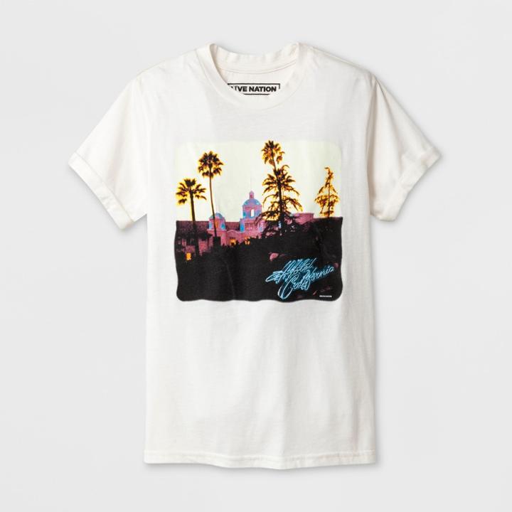 Live Nation Eagles Boys' Short Sleeve T-shirt - Cream