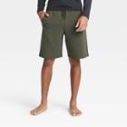 Men's Soft Gym Shorts - All In Motion Olive Green S, Men's, Size: Small, Green Green