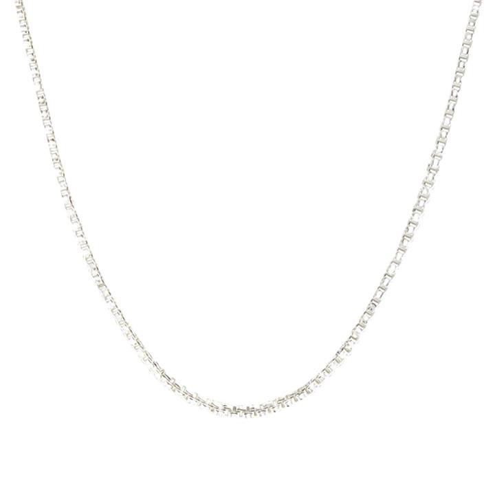 Target Silver Box Chain Necklace