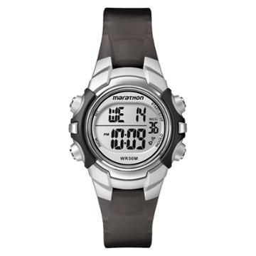Women's Marathon By Timex Digital Watch - Black/silver T5k805tg