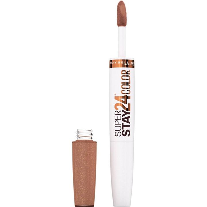 Maybelline Superstay 24 2-step Liquid Lipstick Makeup - Coffee Edition - Once More