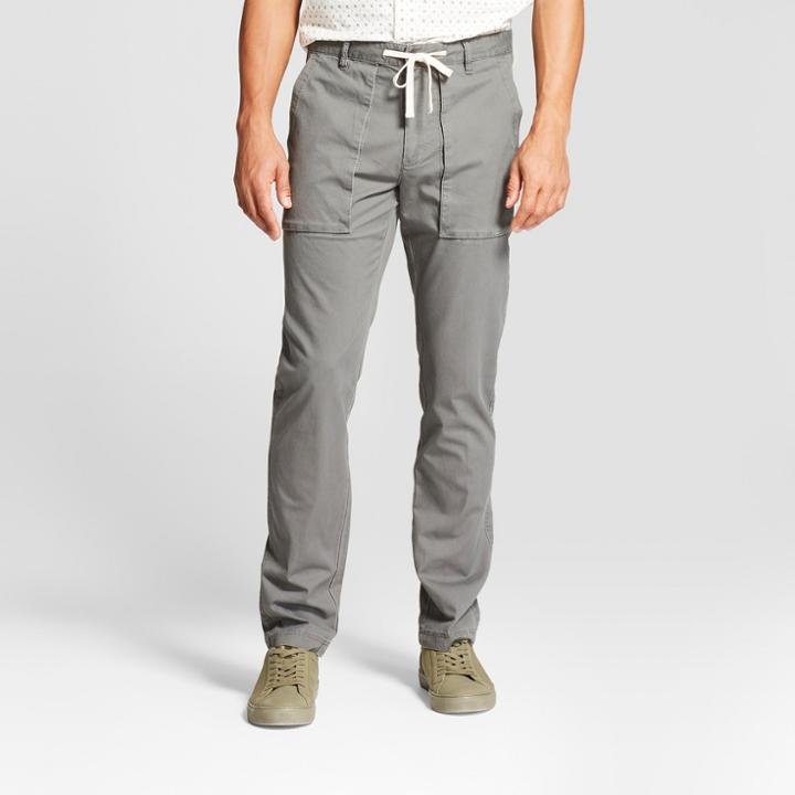 Men's Drawstring Utility Cargo Pants - Goodfellow & Co Molten