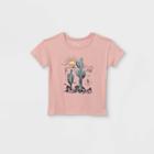 Toddler Boys' Cactus Short Sleeve T-shirt - Art Class Purple