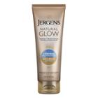 Jergens Natural Glow + Firming Sunless Self Tanner Body Lotion With Collagen - Fair/medium