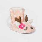 Toddler Girls' Slipper Boots - Cat & Jack Pink