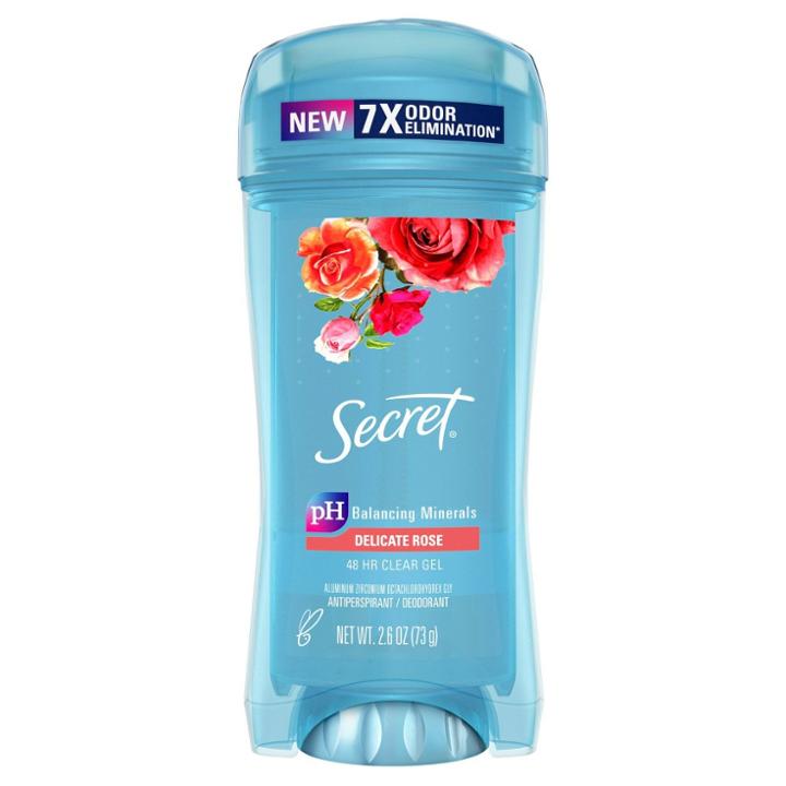 Secret Fresh Clear Gel Antiperspirant And Deodorant For Women - Delicate Rose
