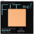 Maybelline Fit-me Matte-poreless Powder 245 Classic Beige - 0.29oz,