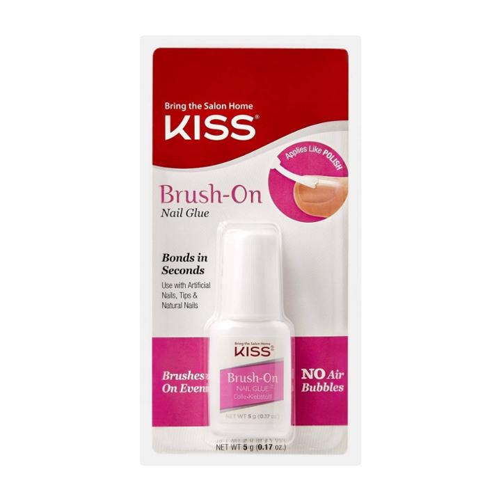 Kiss Nails Kiss Lightning Speed Brush-on Nail Glue
