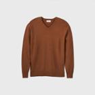 Men's Tall Regular Fit Pullover Sweater - Goodfellow & Co Brown