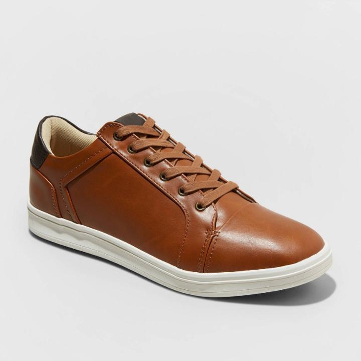 Men's Eddie Casual Sneakers - Goodfellow & Co Brown