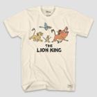 Disney Boys' Lion King T-shirt - Cream Xs, Boy's, Beige