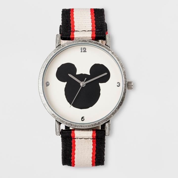 Boys' Disney Mickey Mouse Watch - Black/white/red,