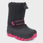Girls' Pita Toggle Top Winter Boots - Cat & Jack Black