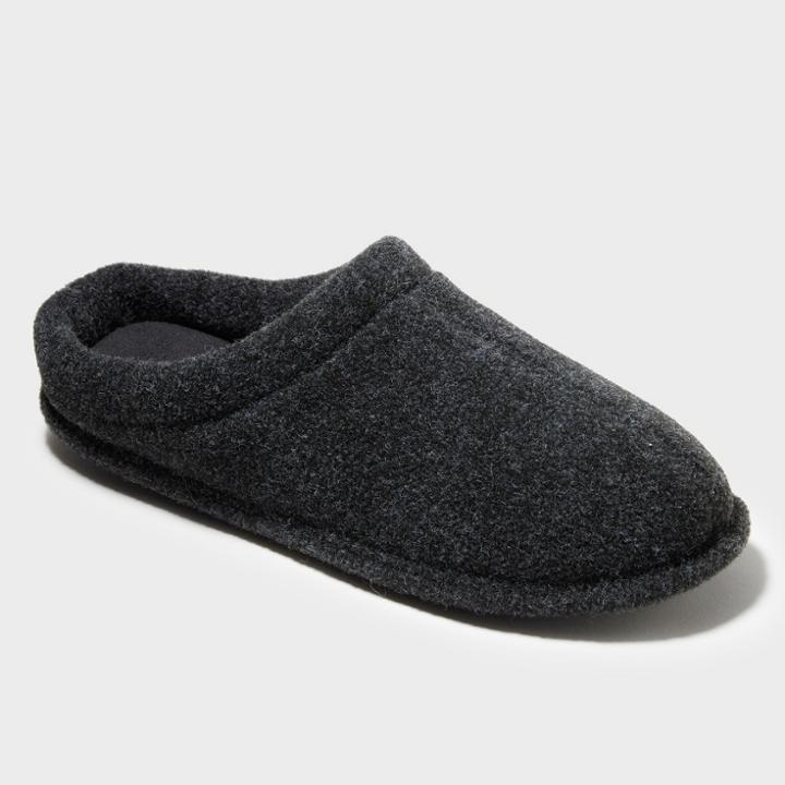 Dluxe By Dearfoams Women's Kenny Low Profile Clog Deluxe By Dearfoams - Peacoat Xl(13), Size: Xl (13), Black Gray