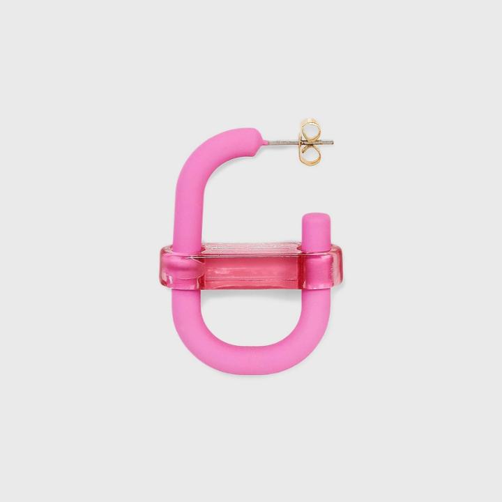 Strap With Hoop Earrings - A New Day Pink