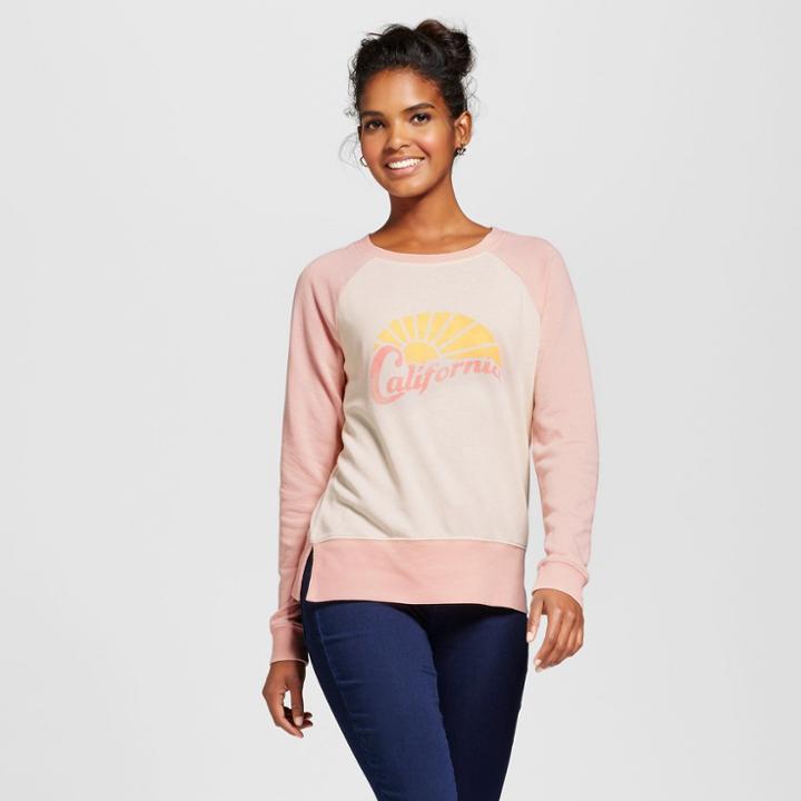 Women's California Graphic Sweatshirt - Grayson Threads (juniors') Cream