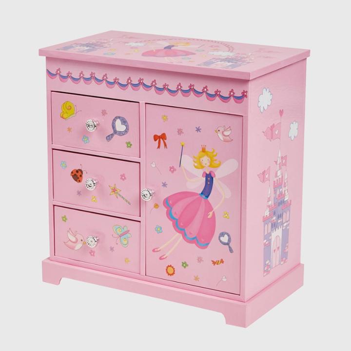 Mele & Co. Krista Girls' Musical Ballerina Jewelry Box-pink