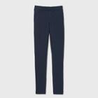 Girls' Stretch Uniform Ponte Jeggings - Cat & Jack Navy