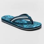 Men's Ronnie Printed Flip Sandals - Goodfellow & Co Navy