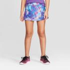 Girls' Printed Performance Skort - C9 Champion Purple/blue