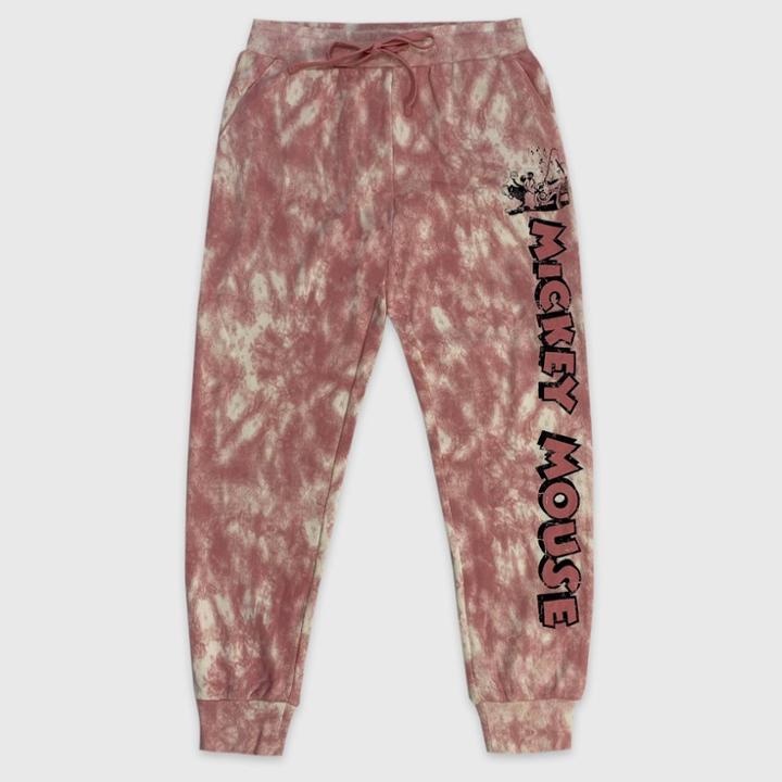 Women's Disney Minnie Mouse Jogger Pants - Pink Xs - Disney