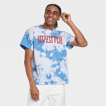 Men's Led Zeppelin Short Sleeve Graphic T-shirt - White