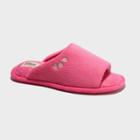 Dluxe By Dearfoams Women's Trio Of Hearts Slippers - Hot Pink