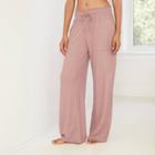 Women's Perfectly Cozy Wide Leg Lounge Pants - Stars Above Clay