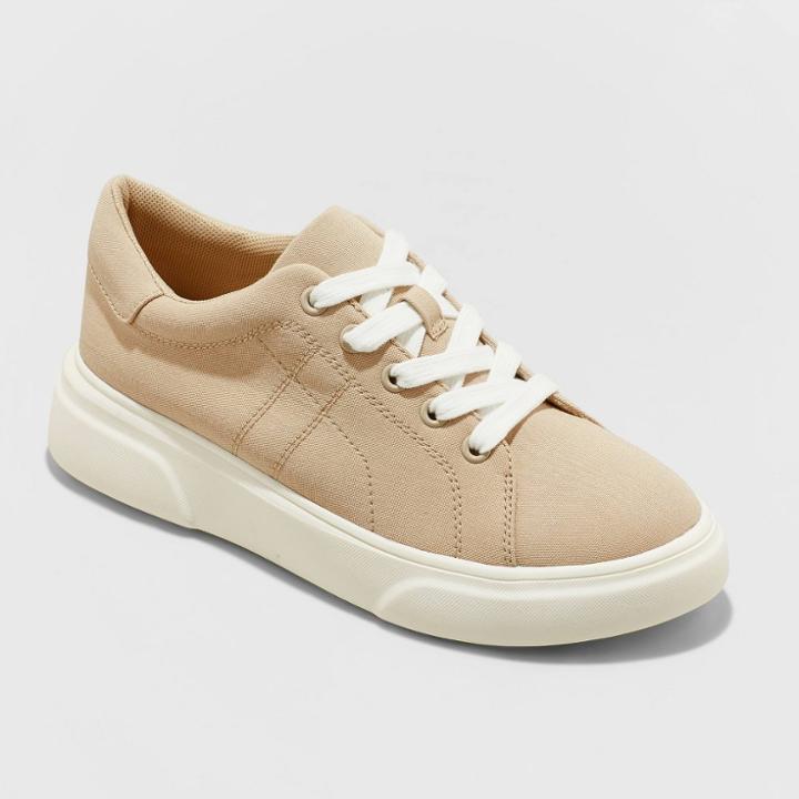 Women's Mad Love Sia Apparel Sneakers - Tan