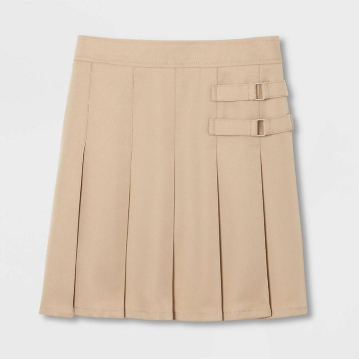 French Toast Girls' Uniform Skorts - Khaki