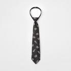 Boys' Dino Print Zip-up Necktie - Cat & Jack Black