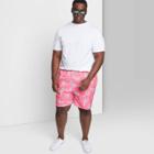 Men's Big & Tall 7 Swim Trunks - Goodfellow & Co Tropical Pink