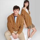 Oversized Zip-up Hooded Sweatshirt - Wild Fable Brown