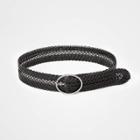 Women's Wide Braided Belts - Universal Thread Black S, Women's,
