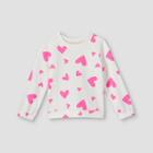 Toddler Girls' French Terry Pullover Sweatshirt - Cat & Jack Cream