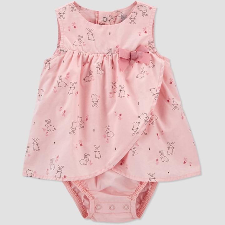 Baby Girls' Bunny Romper - Just One You Made By Carter's Pink
