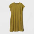 Women's Plus Size Tank Dress - Universal Thread Green