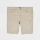 Men's Big & Tall 10.5 Slim Fit Jean Shorts - Goodfellow & Co Khaki 48,