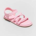 Toddler Girls' Kari Ankle Strap Sandals - Cat & Jack Pink